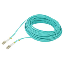 Patch cord cu fibră; OM4; LC/UPC,din ambele părţi; 30m; LSZH