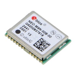 Modul: GPS/BEIDOU/GALILEO/QZSS; NMEA,RTCM,UBX; -167dBm; SMD
