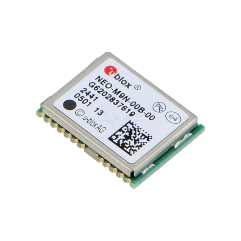 Modul: GPS/BEIDOU/GALILEO/QZSS; NMEA,RTCM,UBX; -167dBm; SMD