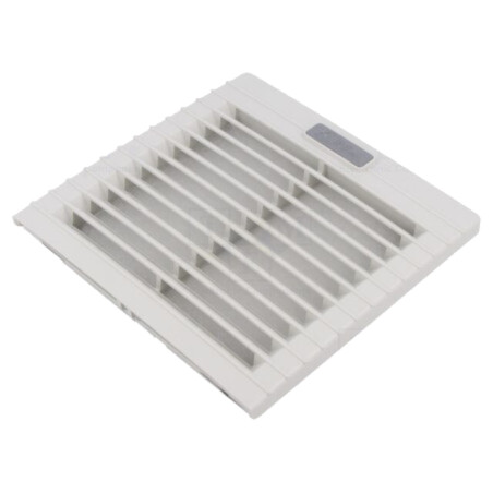 Ventilator: AC; axial; IP55; 150x150x37mm; RAL 7035