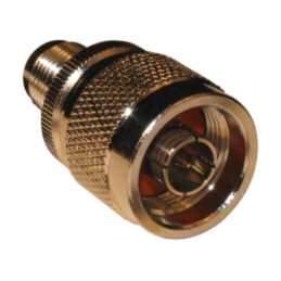 Adaptor; N tată,TNC mamă; Izolaţie: PTFE; 50Ω; alamă; 11GHz