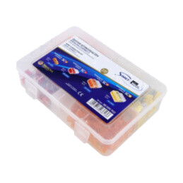 Cu eliberare rapidă; bornă cu arc; 600V; pe cablu; 120buc.