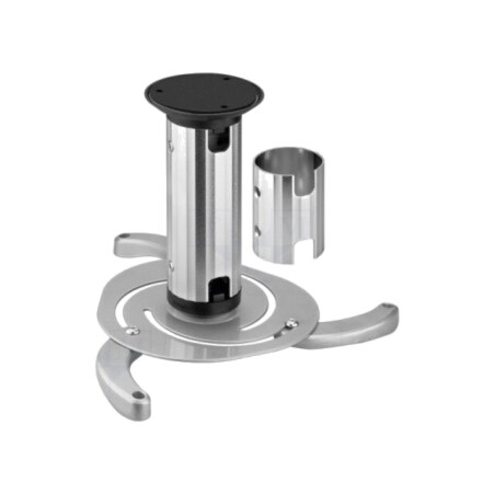 Ceiling mount; silver; adjustable; 10kg; Hmin: 130mm; Hmax: 200mm