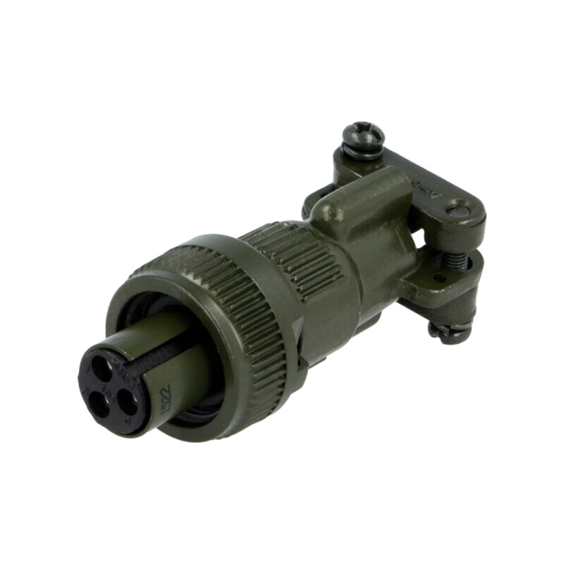 Conector: circular; mufă; pe cablu; PIN: 3; mamă; lipire; MS/DS; 13A
