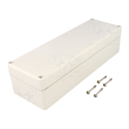 Carcasă: universală; X: 80mm; Y: 240mm; Z: 60mm; EUROMAS II; ABS; gri