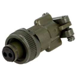 Conector: circular; mufă; pe cablu; PIN: 2; mamă; lipire; MS/DS; 13A