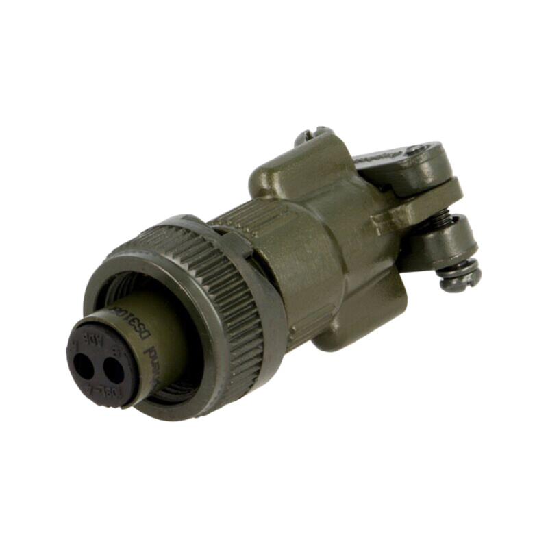 Conector: circular; mufă; pe cablu; PIN: 2; mamă; lipire; MS/DS; 13A