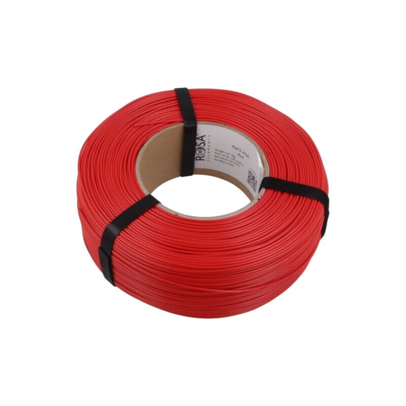 Filament: ASA; 1,75mm; roşie; 220÷250°C; 1kg; Temp.masă: 90÷110°C