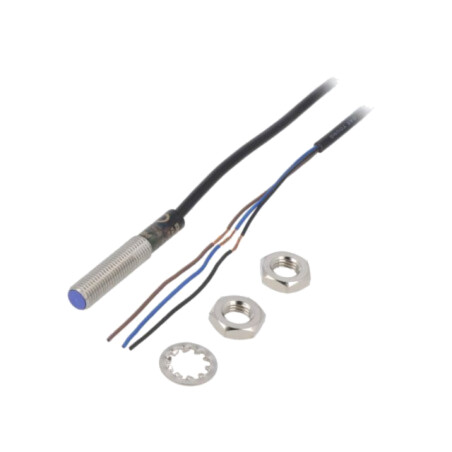 Senzor: inductiv; OUT: PNP / NO; 0÷2mm; 10÷30VDC; M8; IP67; 100mA