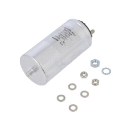 Condensator: cu polipropilenă; 10uF; Term: şurub M6; ESR: 3Ω; ±5%