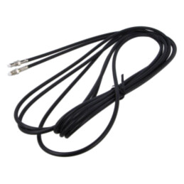 Cable; FME socket,both sides; black; straight; 5m