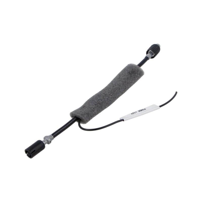 Cable; HC97 socket,HC97 plug; black; straight; 0.25m Cable; HC97 socket,HC97 plug; black; straight; 0.25m