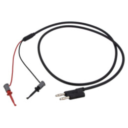 Cablu de măsurare; 60VDC; 30VAC; 3A; cu soclu axial, 4mm; Lung: 1m