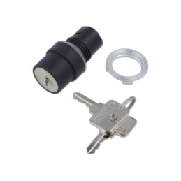 Comutator: rotativ cu cheie; 22mm; Poz.i stab: 2; fără; IP65; 46