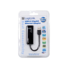 Adaptor USB-Fast Ethernet; USB 3.0; RJ45 soclu,USB A mufă