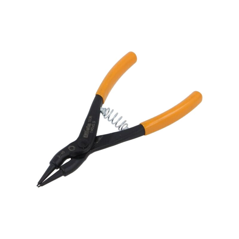 Cleşti; pentru inele de blocare; extern; 3÷10mm; drept