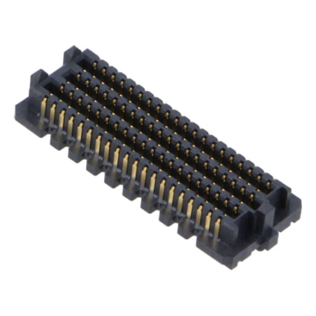 Conector: PCB-PCB; tată; PIN: 160; 1,27mm; SEAM; aurit; THT; soclu