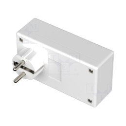 Carcasă: pt.alimentator; X: 65mm; Y: 120mm; Z: 40mm; albe
