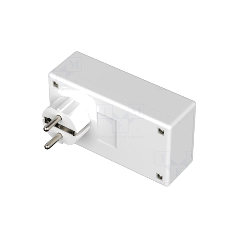 Carcasă: pt.alimentator; X: 65mm; Y: 120mm; Z: 40mm; albe