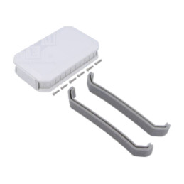 Carcasă: universală; X: 79mm; Y: 126mm; Z: 28mm; WH; ABS; albe; IP67