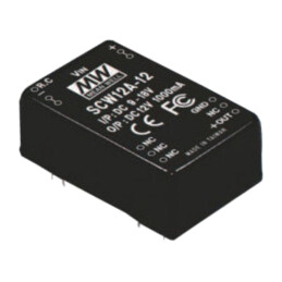 Convertor: DC/DC; 12W; Uintr: 18÷36VDC; Uieş: 12VDC; Iieş: 1000mA