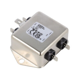 Filtru: anti-interferenţe; monofazat; 250VAC; Cx: 470nF; Cy: 4,7nF