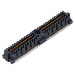 Conector: PCB-PCB; tată; PIN: 104; 0,635mm; QMS; aurit; SMT; soclu