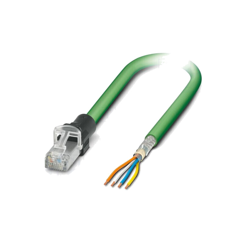 Patch cord; SF/UTP; 5; litat; Cu,cositorit; PUR; verde; 2m; 22AWG Patch cord; SF/UTP; 5; litat; Cu,cositorit; PUR; verde; 2m; 22AWG
