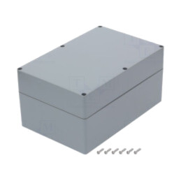 Carcasă: universală; X: 160mm; Y: 240mm; Z: 120mm; ABS; gri închis