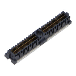 Conector: PCB-PCB; tată; PIN: 104; 0,635mm; QMS; aurit; SMT; soclu
