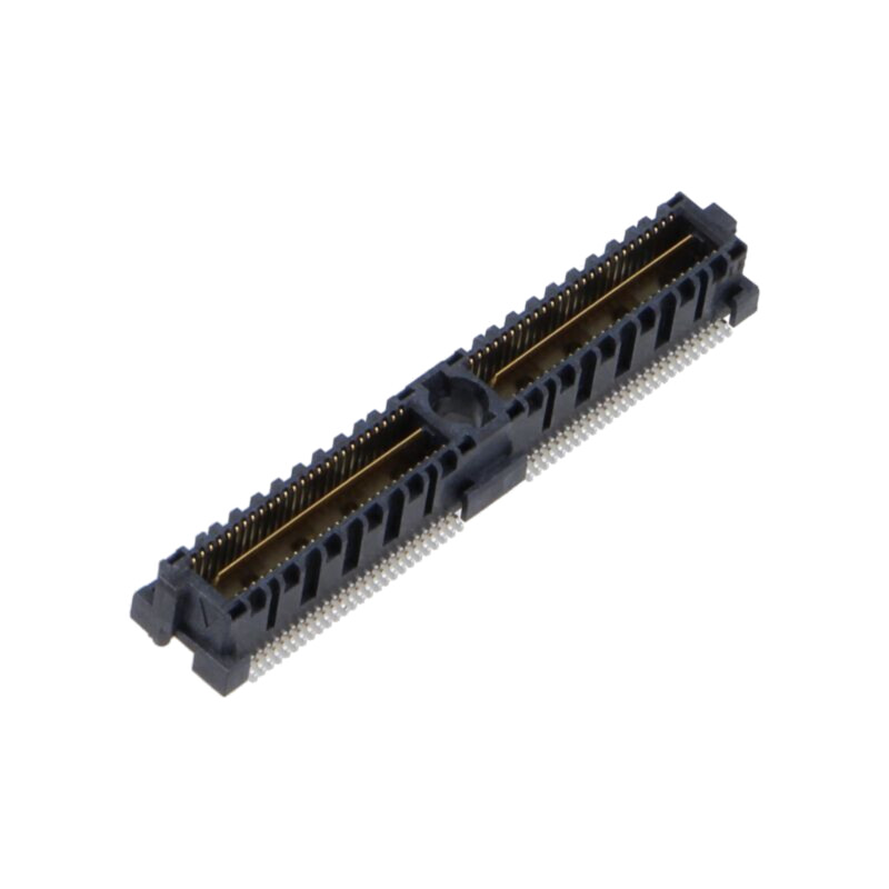 Conector: PCB-PCB; tată; PIN: 104; 0,635mm; QMS; aurit; SMT; soclu Conector: PCB-PCB; tată; PIN: 104; 0,635mm; QMS; aurit; SMT; soclu
