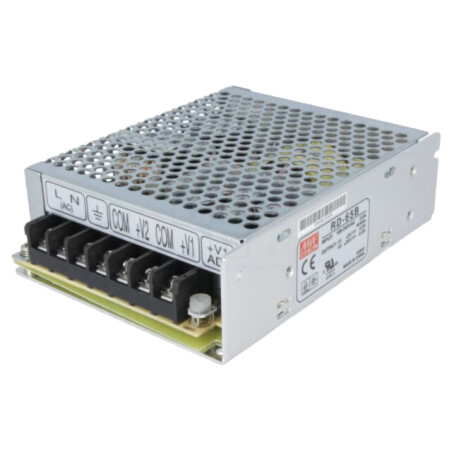 Alimentator: pulsatoriu; pt.încastrare,modulară; 68W; 5VDC; OUT: 2