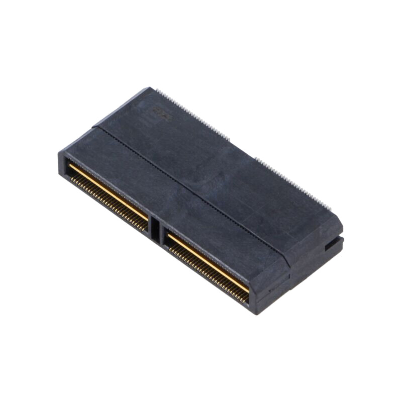 Conector: PCB-PCB; tată; PIN: 120; 0,5mm; QTH; aurit; SMT; soclu; 2A Conector: PCB-PCB; tată; PIN: 120; 0,5mm; QTH; aurit; SMT; soclu; 2A
