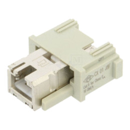 Conector: HDC; modul; mamă; MIXO; Module: 1; Cat: 6