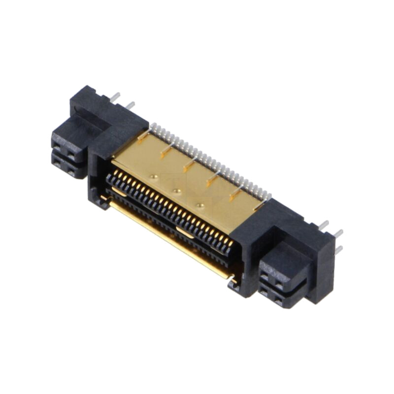 Conector: PCB-PCB; mamă; PIN: 52; 0,635mm; QFSS; aurit; SMT; soclu
