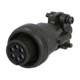 Conector: circular; mufă; pe cablu; PIN: 6; mamă; lipire; MS/DS; 13A
