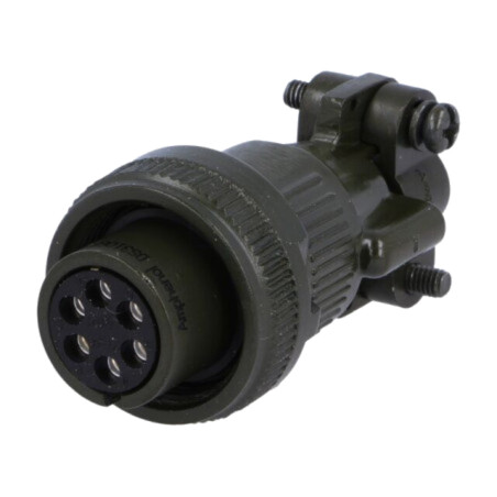 Conector: circular; mufă; pe cablu; PIN: 6; mamă; lipire; MS/DS; 13A