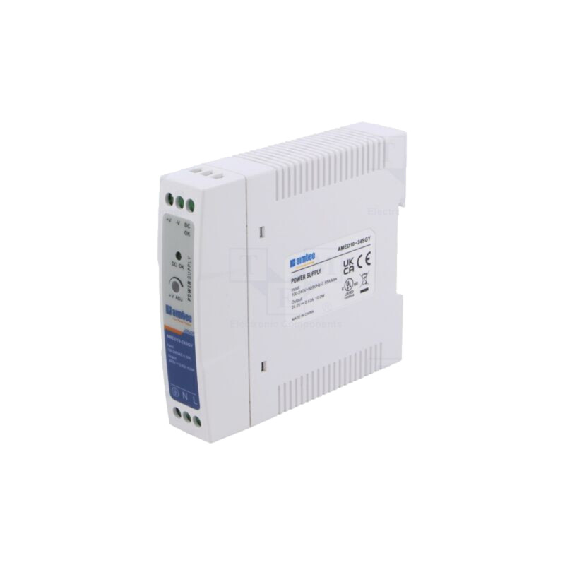 Alimentator: pulsatoriu; pentru şină DIN; 10W; 24VDC; 420mA; 3kV Alimentator: pulsatoriu; pentru şină DIN; 10W; 24VDC; 420mA; 3kV