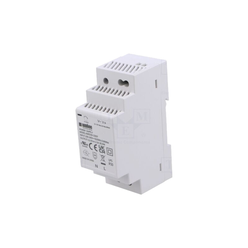 Alimentator: pulsatoriu; pentru şină DIN; 24W; 12VDC; 2A; -20÷70°C