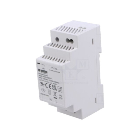 Alimentator: pulsatoriu; pentru şină DIN; 24W; 12VDC; 2A; -20÷70°C