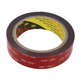 Bandă: de fixare; W: 25mm; L: 5,5m; Thk: 0,4mm; acril