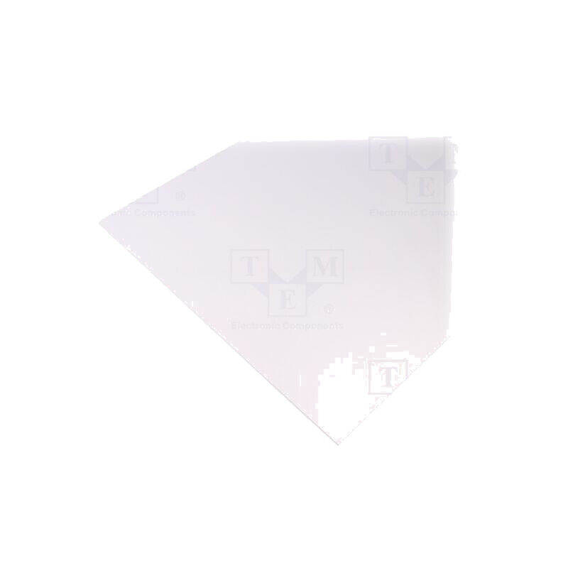 Foaie; Dim: 498x1000mm; Thk: 3mm; albă; KOMADUR; 0,498m2 Foaie; Dim: 498x1000mm; Thk: 3mm; albă; KOMADUR; 0,498m2