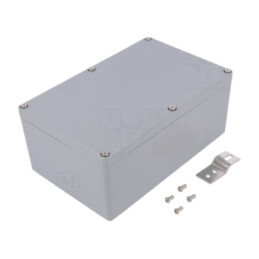 Carcasă: universală; X: 120mm; Y: 188mm; Z: 78mm; aluminiu; gri; IP65