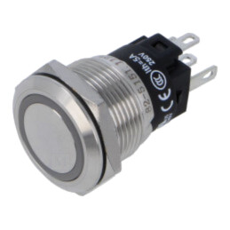 Comutator: anti-vandalism; Poz: 2; SPDT; 3A/240VAC; 3A/240VDC; 12V