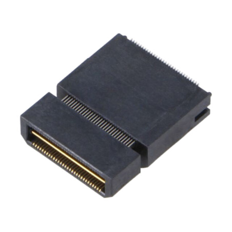 Conector: PCB-PCB; tată; PIN: 60; 0,5mm; QTH; aurit; SMT; soclu; 2A