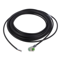 Cablu de conectare; M12; PIN: 4; în unghi; 10m; mufă; 4A; -30÷80°C