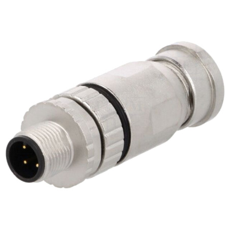 Conector: M12; mufă; PIN: 4; tată; cod A-DeviceNet / CANopen; IP67