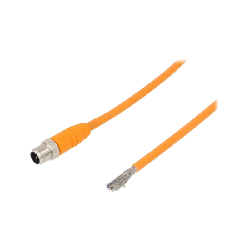 Cablu de conectare; M12; PIN: 5; drept; 5m; mufă; 60VAC; 4A; RSTS Cablu de conectare; M12; PIN: 5; drept; 5m; mufă; 60VAC; 4A; RSTS