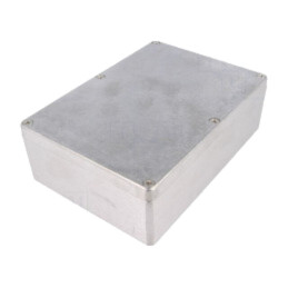 Carcasă: universală; X: 121mm; Y: 171mm; Z: 55mm; aluminiu; naturală
