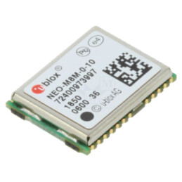 Modul: GPS/BEIDOU; ±2,5m; NMEA,RTCM,UBX; -167dBm; 1,7÷3,6VDC; SMD